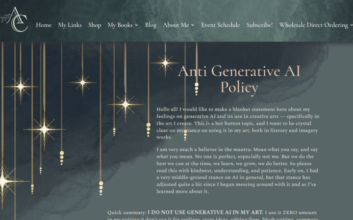 Screenshot of Generative AI